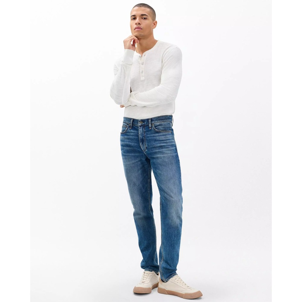 rag & bone Fit 2 Slim Jeans Mens Blue Jaro Wash Denim MED19H1223K1JR Size 29